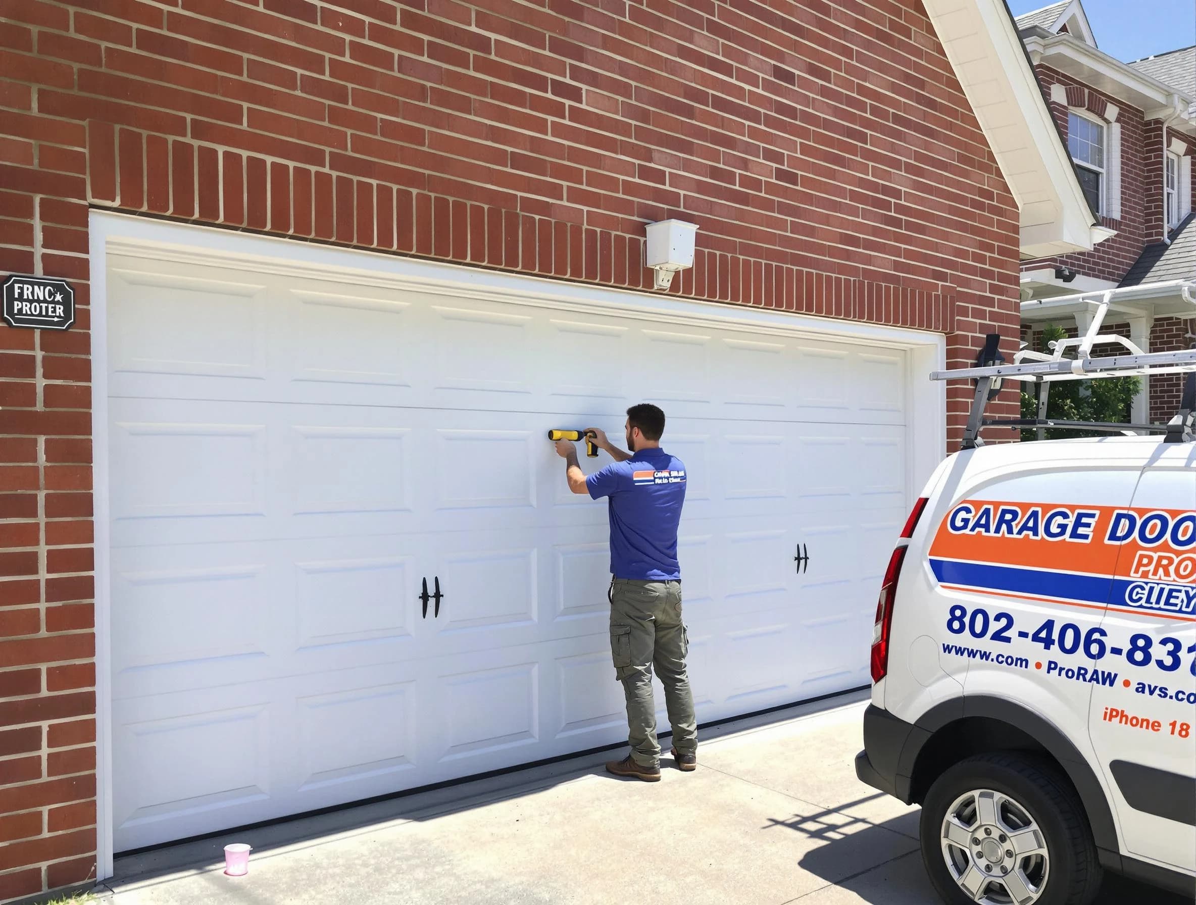 Local garage door repair service by Clinton Garage Door Repair in Clinton