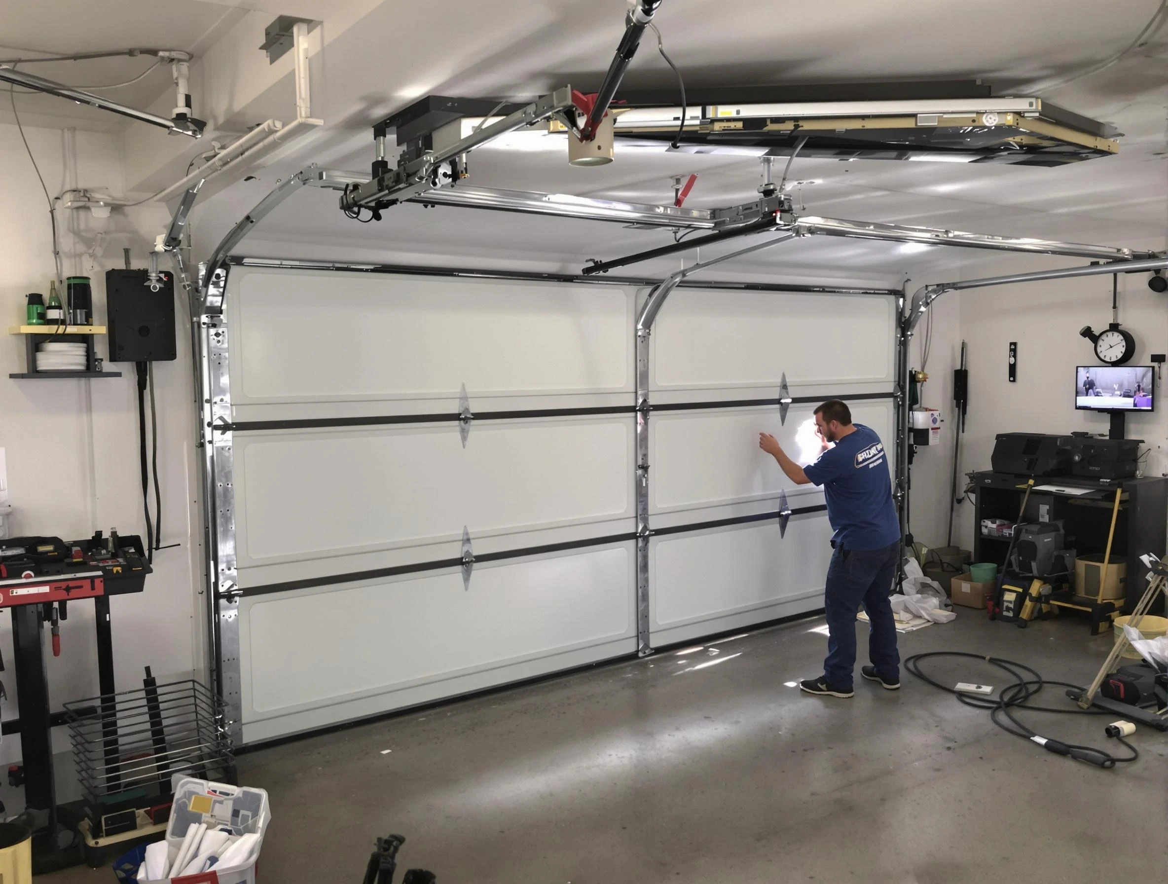Professional garage door repair service by Clinton Garage Door Repair in Clinton