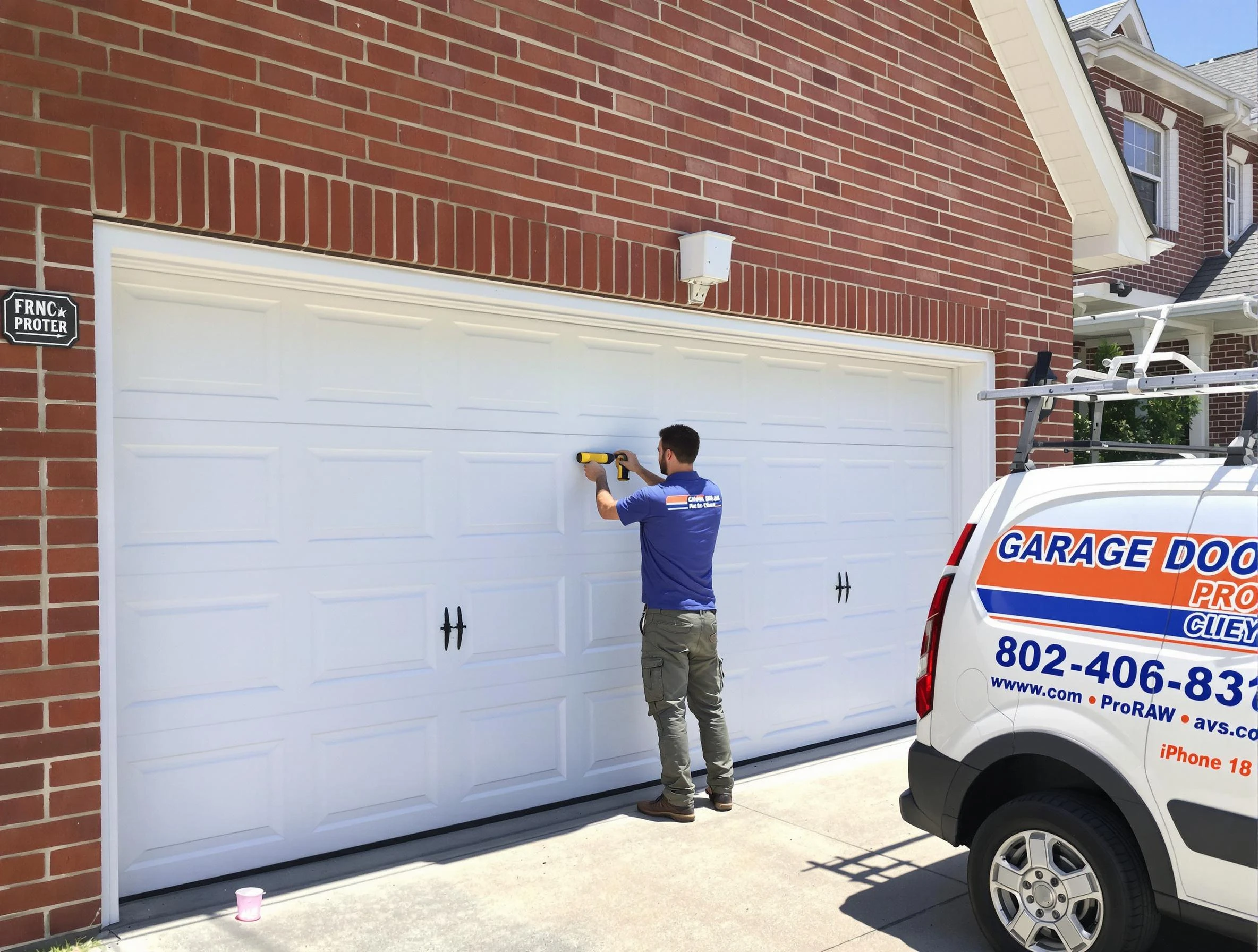 Local garage door repair service by Clinton Garage Door Repair in Clinton